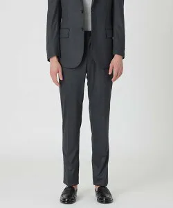 BLACK LABEL CRESTBRIDGE 【一部店舗限定】MIYUKI TOPジャージーソリッドスラックス ブルーレーベル / ブラックレーベル・クレストブリッジ パンツ その他のパンツ グレー ネイビー【送料無料】