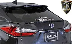 【M's】 LEXUS 前期 20系 RX450h RX200t F-SPORT (2015.10-2019.8) AIMGAIN 純VIP EXE リアゲートスポイラー FRP エイムゲイン エアロ パーツ ゲートウイング カスタム ドレスアップ レクサス RX レクサスRX 20RX Fス