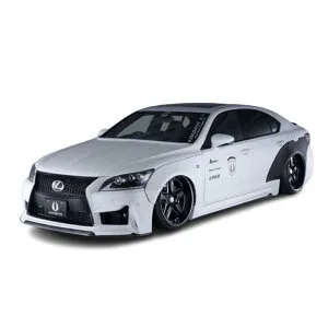 【AIMGAIN】 純VIP GT Type1 LEXUS レクサス 40系 LS 後期 LS460 LS600h F-SPORT ワイドフェンダーキット 5点 エイムゲイン ワイドボディキット エアロ