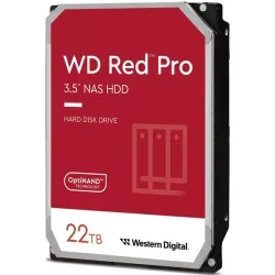 WD Red Pro NAS向け SATA6G接続 3.5インチHDD 22TB 5年保証 WD221KFGX