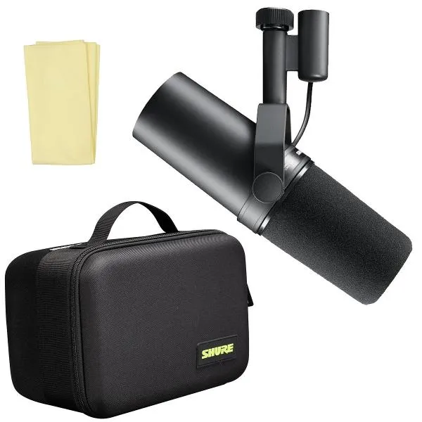 SHURE シュア / SM7B [SH-SM7LWCASE セット！] スタジオマイクロフォン ダイナミックマイク