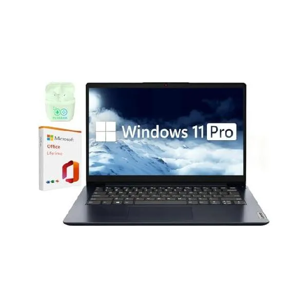 Lenovo IdeaPad 14" Essential Business Laptop Computer, 4GB RAM 1.1TB Storage (1TB SSD+128GB eMMC), Intel Dual Core Processor, Windows 11 Pro _並行輸入