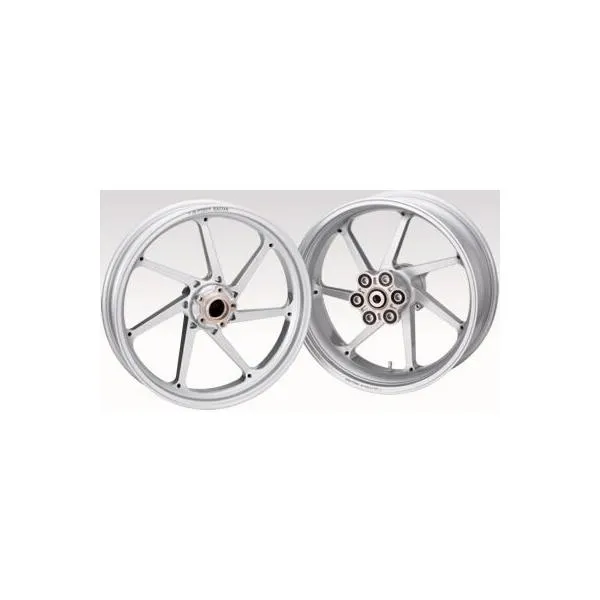 JB POWER(BITO R&D) JBパワー(ビトーR&D) 「MAGTAN (マグ鍛)」 マグネシウム鍛造ホイール JB4 シルバー サイズ：F：3.50-17 R：5.00-17 GPZ900R