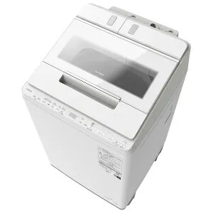 （標準設置料込_Aエリアのみ）日立 12.0kg 全自動洗濯機 ホワイト BW-X120M-W HITACHI [BWX120MW]