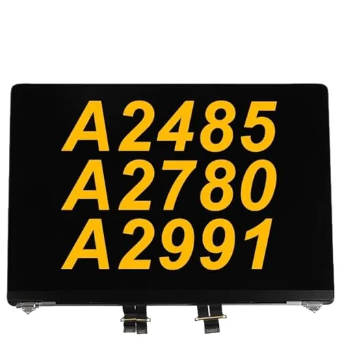 互換性がありますMacBook Pro 16" 2022 A2485 A2780 LCD スクリーンアセンブリの交換に対応(A2991 Black)