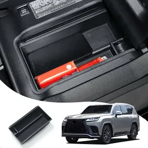 アームレストボックス 収納ボックス 2022-2025 レクサス Lx600 Lx500d LX700h セントラルコントロール パーティショントレイ 車