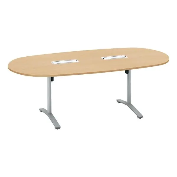 【メーカー直送】コクヨ ミーティングテーブル ビエナ NO W2100 MTVD211BP81MT1E【代引不可】【組立・設置・送料無料】フラップテーブル