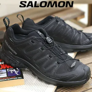 【レディース】【2026年春夏再入荷】【Bパターン】SALOMON XA PRO 3D V9 GTX W (Black / Phantom / Pewte)サロモン トレイル ランニングシューズ GORE-TEX 防水 L47270800