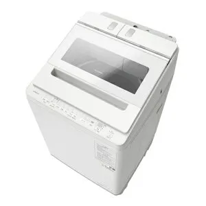 全自動洗濯機 ビートウォッシュ 10kg ホワイト 洗浄機能(ナイアガラ ビート洗浄 パワフルコース つけおきプラス シワ低減洗濯コース) 日立 BW-X100M-W