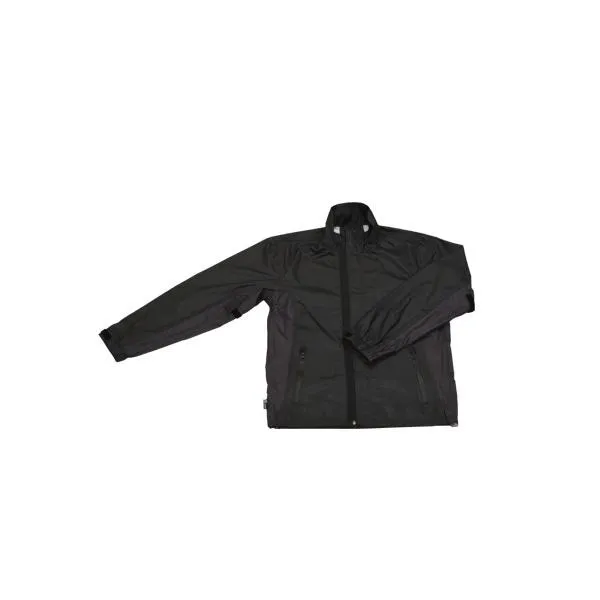 LEAD リード工業 スリムレインスーツ ブラック 3Lサイズ 【RW-054A】