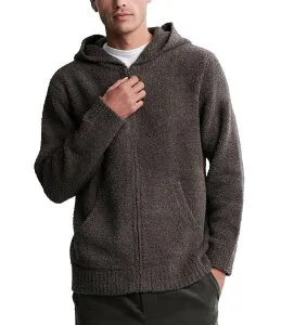 ベアフットドリームス メンズ アウター パーカー・スウェット パーカー Barefoot Dreams CozyChicR Men's Zip Up Hoodie Dark Moss