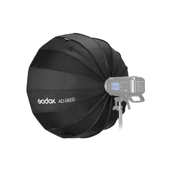 取寄 (KP) AD400Pro用ソフトボックス 65cmシルバー AD-S65S GODOX (ゴドックス) ※詳しい納期につきましてはお問い合わせ下さい