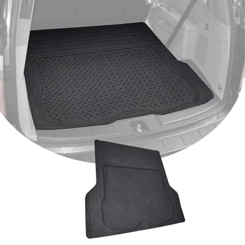 に適用スバル レヴォーグ 初代 VM4 VMG 2014年6月~2020年9月 車のラゲッジマット トランクマット 防水 防滑 カスタムカット切り取り可能 ラゲッジルーム 耐磨耗性 高耐久PVC素材 車内装アクセサリー(レヴォーグ 初代 VM4)
