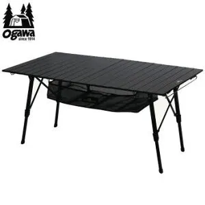 【最大10,000円OFF！27日9:59まで】ogawa キャンパルジャパン テーブル アウトドアテーブル 簡易テーブル ロールテーブル アウトドア キャンプ CAMPAL JAPAN ロールテーブルL ブラック 1915