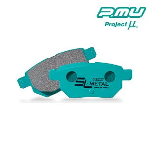 ラクティス ブレーキパッド NCP120 2014.04- リア用 SL-METAL Projectμ(プロジェクトミュー) R190