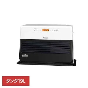 【LINEお友だち登録で最大1,500円OFFクーポン】石油FH・FZタイプ 木造26畳コンクリ35畳・タンク9L ホワイト×ブラック FZ-104-WKダイニチ 石油ストーブ ヒーター ストーブ 灯油 消臭 省エネ パワフル