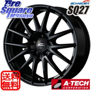MANARAY MID SCHNEIDER SQ27 ブラック ホイール 18インチ 18 X 8.0J +42 5穴 114.3 ホイールのみ 4本価格 50系RAV4 30系アルファード 30系ヴェルファイア 10系カローラクロス 80系ハリアー プリウスアルファ GRヤ