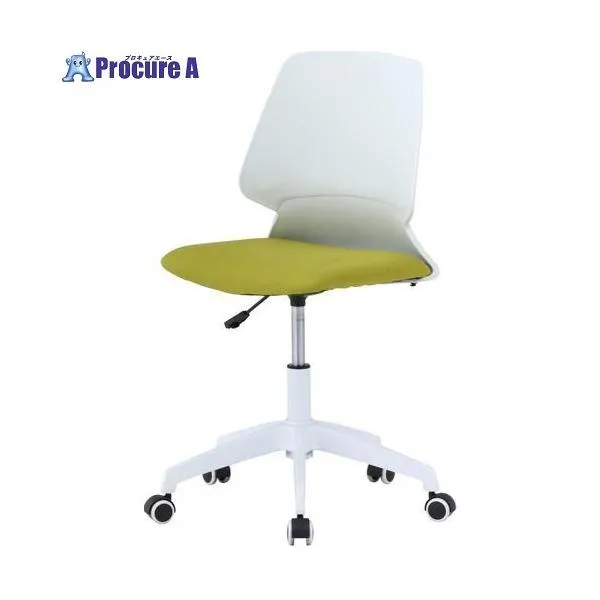 不二貿易 オフィスチェア 3117-4 WH/GR ■▼694-9178 49999 1個