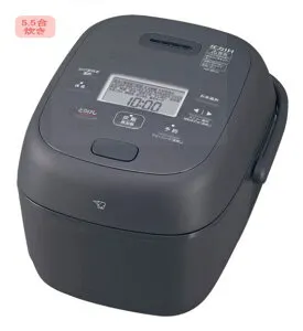 象印：圧力IH炊飯ジャー極め炊き(5.5合炊)(スレートブラック)/NW-BB10-BZ