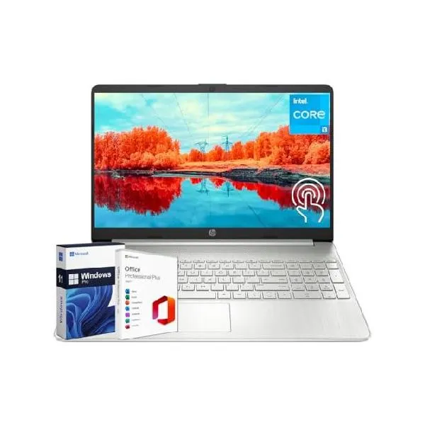 HP Newest Notebook Laptop for Business Student, 15.6" Touchscreen, Intel i3-1215U Processor, 32 GB RAM, 1TB SSD, Windows 11 Pro ＆ Office Lif_並行輸入