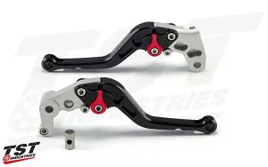 TST ティーエスティー GEN2 アジャスタブルレーシングレバー ショート GSX-S1000 GSX-S1000F GSX-R1000 GSX-R750 GSX-R600 SUZUKI スズキ ブレーキ・クラッチレバーセット ハンドル周辺パーツ ハンドル