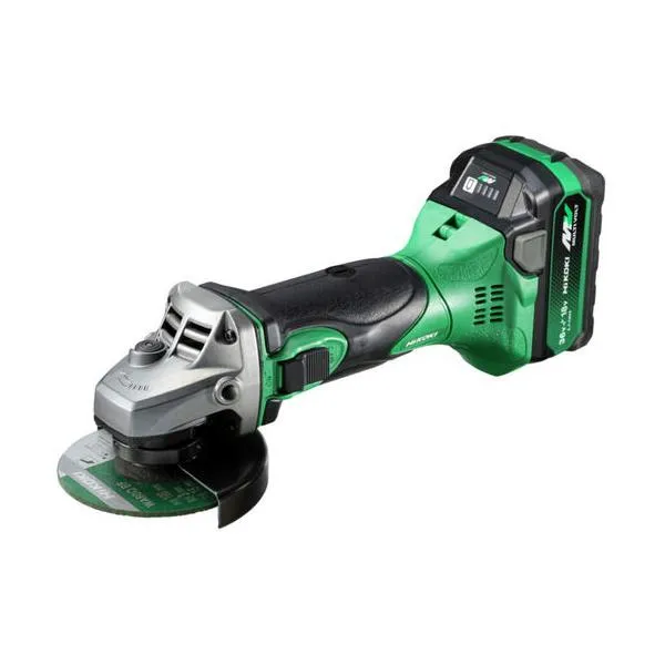HiKOKI 18V コードレスディスクグラインダ 100mm (マルチボルト蓄電池(BSL36A18X)・急速充電器(UC18YDL2)付き) ハイコーキ(日立工機) G18DSL2(XPZ) 返品種別B
