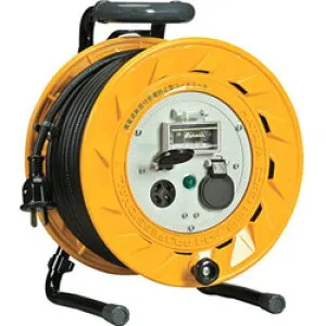 ハタヤリミテッド 三相200V型ブレーカーリール 3.5スケア電線 30mアース付 20A BL332M BL332M