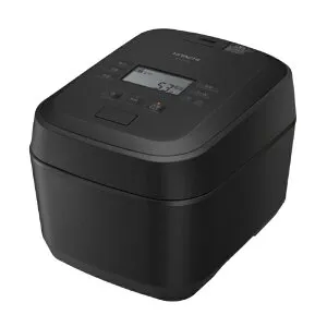 【送料込み（北海道・沖縄・離島は配送不可）】日立 IH炊飯ジャー(5．5合炊き) 圧力&スチーム ふっくら御膳 フロストブラック RZV100JMK RZV100JM-K RZ-V100JM-K