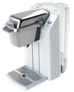 KEURIG キューリグ BS300N-W(ホワイト) カプセル式コーヒーメーカー 家庭用抽出機 カプセルは20以上のブランド、40種類以上の豊富なラインナップ。
