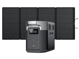 EcoFlow DELTA 2+400Wソーラーパネルセット