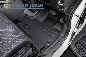 JF3/4 N-BOX 3Dフロアマット フロント Artina アルティナ カーマット 汚れ防止 内装 インテリア フロアマット ドレスアップ 代引き不可商品 西濃運輸営業所 企業宛のみ