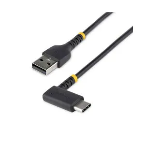 （まとめ） StarTech.com USBケーブル／USB A-USB C 1m／USB 2.0 R2ACR-1M-USB-CABLE1本 【×3セット】