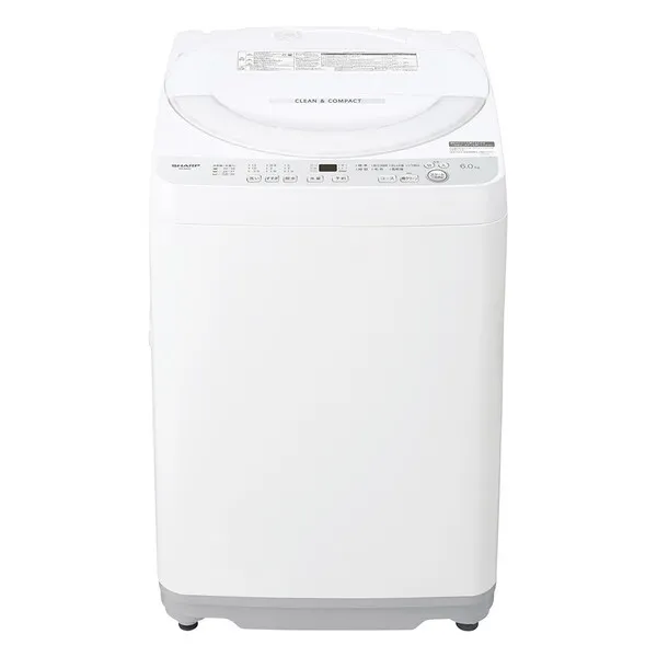SHARP ES-GE6J-S シルバー系 [全自動洗濯機 (洗濯6.0kg)]