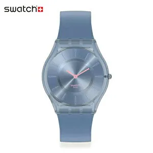 【お買い物マラソン期間はP10倍！】 【公式ストア】Swatch スウォッチ DENIM BLUE デニム・ブルー SS08N100-S14Originals(オリジナルズ) SKIN Classic(スキン・クラシック) 【送料無料】(素材)ベルト：シリ