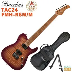 Bacchus TAC24 FMH-RSM/M N-MGT-BUniverse Seriesバッカス ローステッドメイプル マゼンタ パープル ユニバースシリーズ【Stage-Rakuten Guitar SET】エレキギター テレキャスター 紫