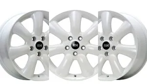 RH MAXILITE MINI F54 F55 F56 F57 F60 ミニ 17インチ マキシライト アルミホイール 1台分 4本セット 17X7J IN47 ホワイト 白 ホイール RH37547WH