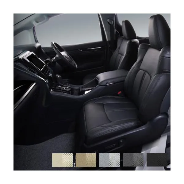 CLAZZIO クラッツィオ センターレザー シートカバー トヨタ エスティマ ハイブリッド AHR20W H21(2009)/1～H28(2016)/5 ET-1533 | 車 シート カバー 保護