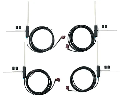 イクリプス(ECLIPSE) オプション 4×4デジタルTVフィルムアンテナキット DTVF-S02 AVN-LS03シリーズ用 デンソーテン DENSO TEN