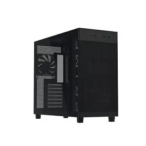 ASUS｜エイスース PCケース [ATX /Micro ATX /Mini-ITX] Prime AP303 - Tempered Glass Panel ブラック PRIME/AP303/TG/BK