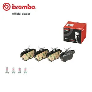 brembo ブレンボ ブラックブレーキパッド リア用 アルファロメオ アルファ164 164K1H 164K1M 164K1C H6.2～H11 V6 24バルブ Q4 3.0L 送料:全国一律無料