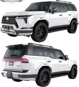 【M's】 LEXUS GX レクサス GX550 OVERTRAIL+ (2024.6-) ARTISAN SPIRITS コンプリートキット フルキット フルエアロ 6点 セット FRP アーティシャンスピリッツ エアロ パーツ 部品 外装 社外 新型 現行型 改造