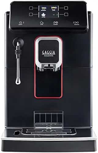 【Amazon.co.jp限定】 ガジア(GAGGIA) 全自動コーヒーメーカー 除石灰剤2本入り 全5メニュー 豆の美味しさを最大限に引き出すセラミックグラインダー搭載 エスプレッソマシン Magenta Plus(マジェンタ プラス) SUP051W