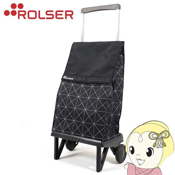 ショッピングカート ROLSER ロルサー 折り畳み キャリーカート BABY JOY PLEGAMATIC プレガマティック 40L スター 軽い おしゃれ ブラック