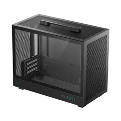 DEEPCOOL PCケース [Micro ATX /Mini-ITX] CH160 PLUS ブラック R-CH160-BKNGM0-G