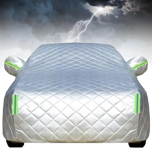 雹対策 車 カバー 適用 BMW Z4 E85 フルボディカーカバー、5層厚手、雪?策、雨?策、防霜、防塵、防風、UVカット、反射テープとサイドジッパー付き、オールシーズン対応、取り付け簡単ジッパー付き、オールシーズン対応、取り付け簡単z1145 [並行輸