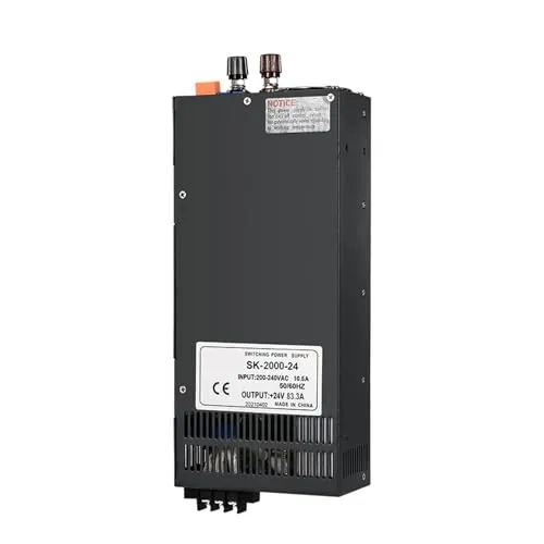 TBZFNZXF SK2000 2000W スイッチング電源 0-12V 24V 36V 48V 60V 80V 110V 220V AC/DC 調節可能な電圧電流 ハイパワー SMPS(220V、0-110V 18.1A_2000W)