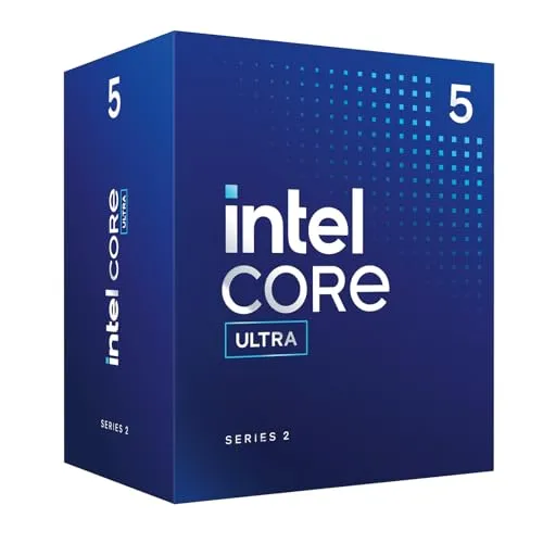 インテルR Core? Ultra 5 デスクトッププロセッサー 235、14コア (6 Pコア + 8 Eコア) 最大5.0 GHz。