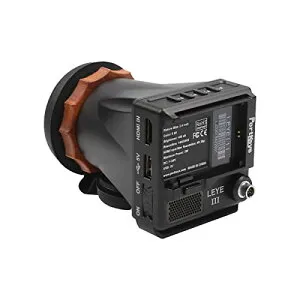 Portkeys LEYE III 電子ビューファインダー EVF 2.4インチLCDモニター4K HDMI[+ 8D～-3D視力をサポート] Canon E6バッテリーの電源使用