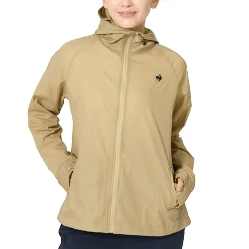 [ルコックスポルティフ] ポケッタブルUVカットウィンドジャケット LT6SWB31L_BG00_M