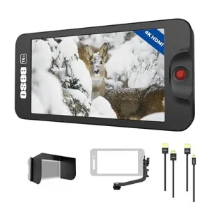 【PSE認証取得】OSEET5+5.5インチカメラモニタービデオモニター1000nits3DLUTのサポートIPSFHD1920x10804KHDMI出力/入力信号一眼レフカメラ用